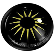 Halloween Cosplay Diablo Yellow Color Contact Lenses image