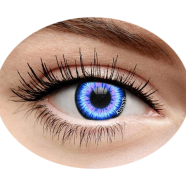 Halloween Cosplay Legand Blue Color Contact Lenses image