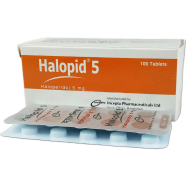 Halopid 5 mg Tablet 10's strip image