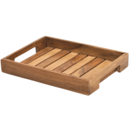 Creative Furniture Hand Burnished Mahogany Serving Tray image