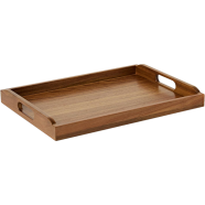 Creative Furniture Hand Burnished Mahogany Serving Tray image