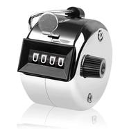 Hand Tally Counter, Metal Tasbeeh With Finger Ring-Silver icon