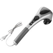 Handheld Back Massager Double Head Electric Full Body Massager Infrared Massage Hammer For Muscles Head Neck Shoulder Back Leg Foot image