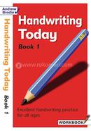Handwriting Today Book 1 image