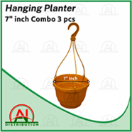 Hanging Garden Planter 7 Inch 3 Pcs icon