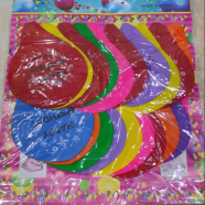 Happy Birthday Multicolor Balloons 20Pcs image