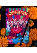 Happy Birthday Notebook with Pencil image