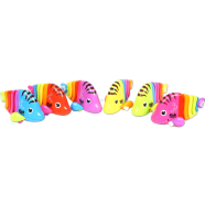 Happy Running Colorful Fish For Kids | Interactive Baby Toy With Moving Parts | Easy-To-Play Fun For Children | Enhance Motor Skills And Entertainment | Engaging Baby Toys (pb_fish_6637_ran) Random Color - 280964840