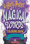 Harry Potter Magical Words Coloring Book image