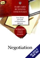 Harvard Business Essentials: Guide to Negotiation image