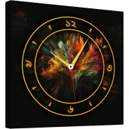 Hasain Mart Abastrac Wall Clock 12 x 12 inch image