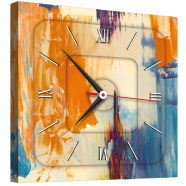 Hasain Mart Abastrac Wall Clock 12 x 12 inch image