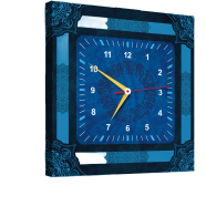 Hasain Mart Arabic Calligraphy Wall Clock 12 x 20 Inch image