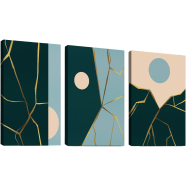 Hasain Mart Islamic Wall Canvas Combo 36 x 16 Inch (Total) image