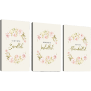 Hasain Mart Islamic Wall Canvas Combo 36 x 16 Inch (Total) image