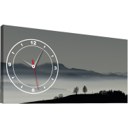 Hasain Mart Natural Wall Clock 24 x 12 Inch image