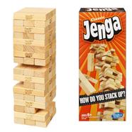Hasbro Classic Jenga Stack Crashing Game How Will You Stack Up Against The Law Of Gravity? icon