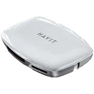 Havit H19 3 × Usb 2.0, 2 × Sd Tf Ms M2 Multi Interface Hub - White