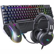 Havit KB380L Gaming Wired RGB Mechanical Keyboard, Mouse and RGB Headphone Combo (3 in 1) image