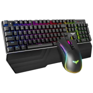 Havit KB389L Multi-Function Mechanical Gaming Wired Keyboard and Mouse Combo