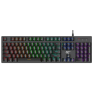 Havit KB858L Backlit Multi-Function Mechanical Gaming Keyboard 