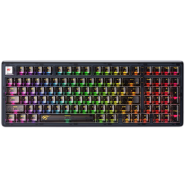 Havit KB875L Gamenote Usb To Type-c Rgb Backlit Custom Lighting Mechanical Keyboard With Transparent Key image