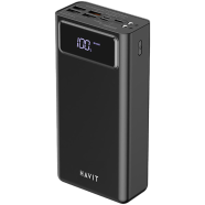Havit PB56 40000mah Power Bank With LED Smart Display Black
