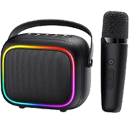 Havit SK818BT Mini Portable Karaoke Bluetooth Microphone Wireless Rgb Speaker image