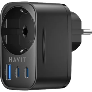 Havit UC142 30w 4 In 1 Travel Charger With Plug Adapter image