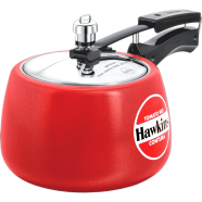 Hawkins 3 Litre Contura Pressure Cooker Ceramic Coated Handi Inner Lid Tomato Red Ctr30 image