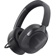 Haylou 52dB ANC Hi-Res Audio and LDAC Wired Wireless Modes Overhead Headphones- Black image