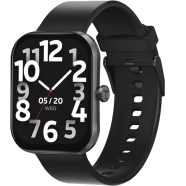 Haylou S6 2.01 Inch TFT Bluetooth Calling With IP68 Water Resistance Smart Watch- Black image