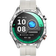 Haylou Solar 5 BT Calling Smart watch- Silver (Single strap) image