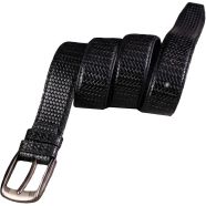 Hazzle Dice Belt Black Premium Leather Stylish Design image