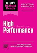 Hbr's 10 Must Reads High Performance image