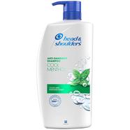 Head And Shoulders Cool Menthol Anti Dandruff Shampoo for Women And Men, 1 L image