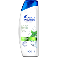 Head And Shoulders Menthol Refresh Anti Dandruff Shampoo 400 ml image