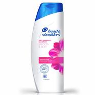 Head And Shoulders Smooth and Silky, Anti Dandruff Shampoo for Women And Men, 340 ML image
