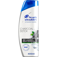 Head and Shoulders Charcoal Detox Anti Dandruff Shampoo 400ml image