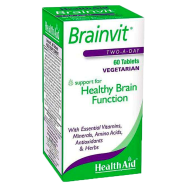 HealthAid Brainvit Healthy Brain Function Two A Day - 60 Tablets image