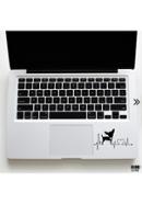 DDecorator Heartbeat and Dog Laptop Sticker - (LS108)