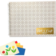 Hearts Bangladesh Art and Craft Book – (24 plus 12=36 Sheets) with 6 different Color Sheets – DIY Activities, School Projects, Creativity Learning [Hearts Art and Craft Book] icon