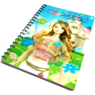 Hearts China 3D Notebook 160 image