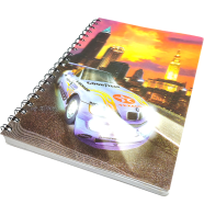 Hearts China 3D Notebook 240 image