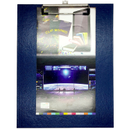 Hearts Clip Board - Blue image