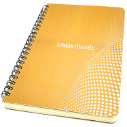 Hearts Crown Notebook - Brown Color image