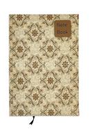 Hearts Daily Notebook - (Cherry Color) image
