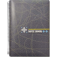 Hearts Essential Notebook - Feathers Design image