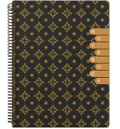 Hearts Essential Notebook - (Light Maroon Color) image