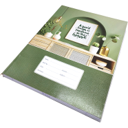 Hearts Floral Binding Khata Roll / Bangla 200 Page icon